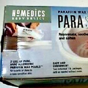 NEW HoMedics ParaSpa Paraffin Wax Refill, PARWAX, 2 lb, 2 Packages